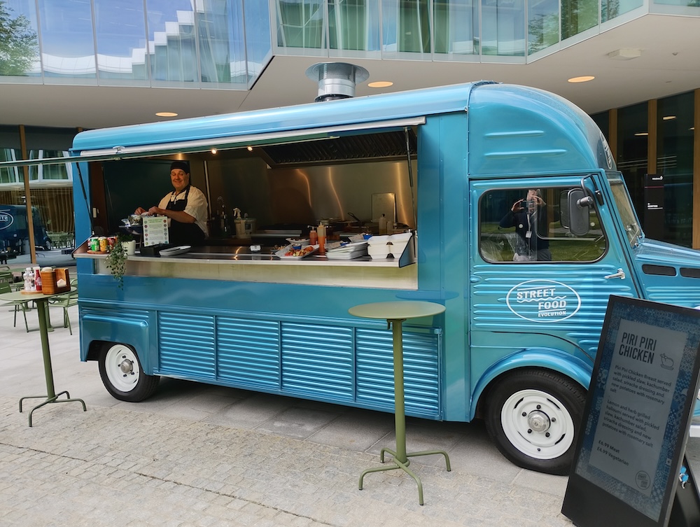AstraZeneca DISC Food truck