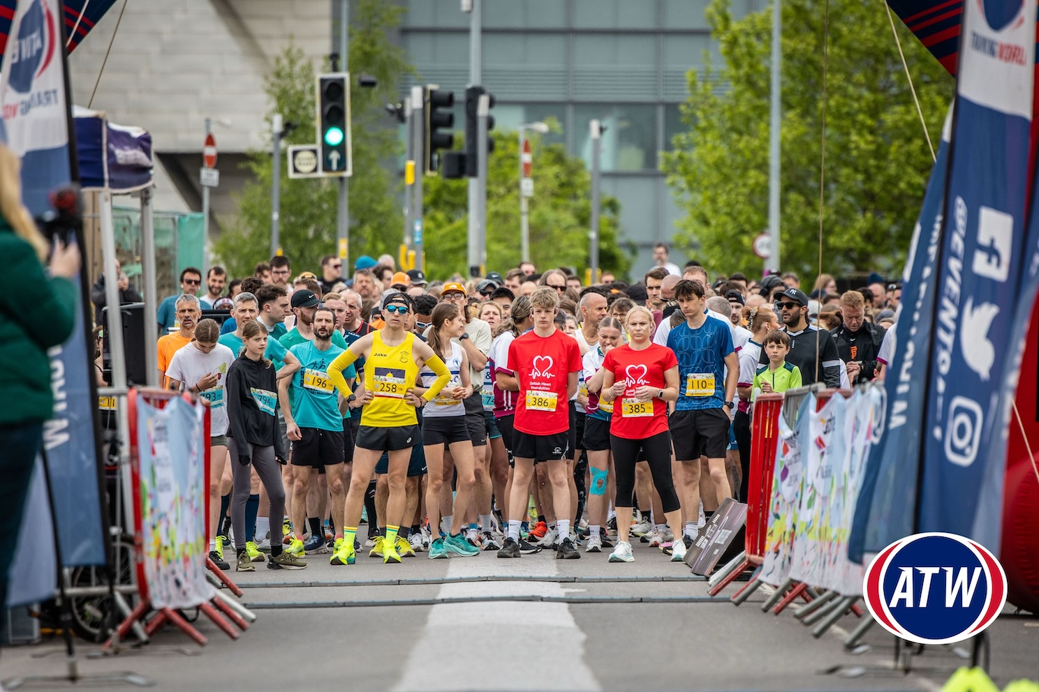 The CBC chipped Run at the start line