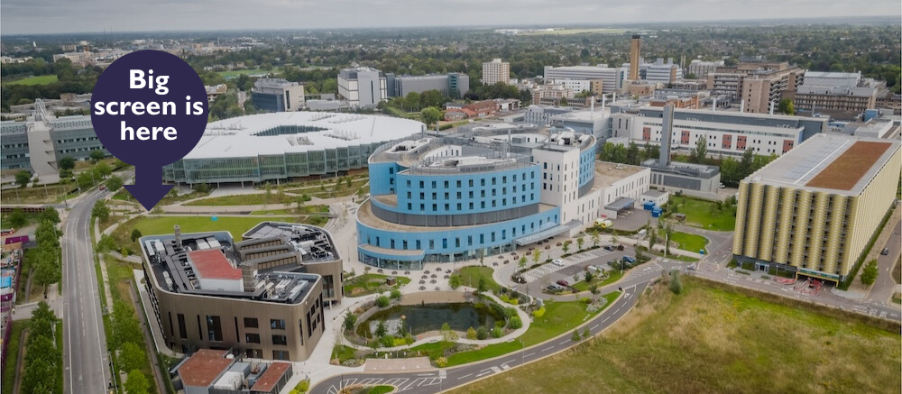 The Big Screen on the Green CBC