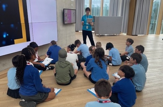 Children enjoy the first CBC Campus Safari