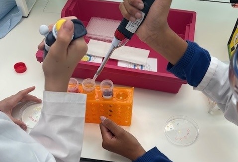 Children enjoy the first CBC Campus Safari